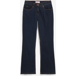 High waist stretch jeans, bootcut