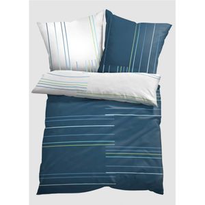 Dubbelzijdig dekbedovertrek met strepen