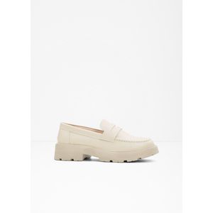 Chunky loafers met een lichte zool