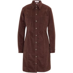 Corduroy stretch jurk