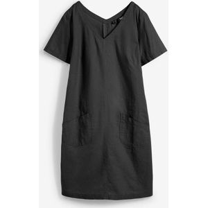 Mini jurk met linnen