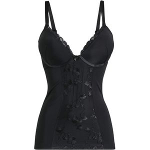 Corrigerende top met voorgevormde cups, medium corrigerend