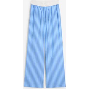 Palazzo broek van popeline