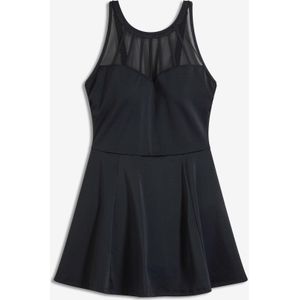 Badpakjurk met transparante mesh, medium corrigerend