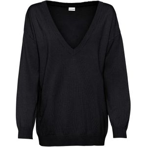 Oversized trui van een viscosemix