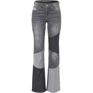 Jeans - Flared - Met Patchwork