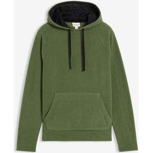 Zachte fleece trui met capuchon