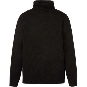 warme coltrui met geribde boorden