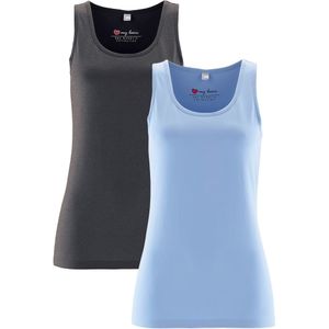 Stretch tanktop (set van 2)