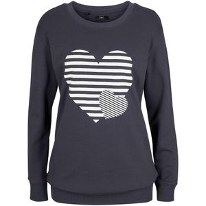 Katoenen longsleeve met print