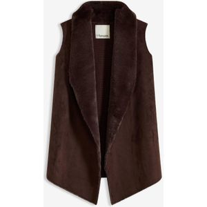 Gilet van imitatiebont