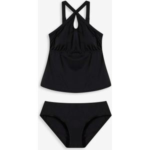 Tankini met gekruiste bandjes (2-dlg. set)