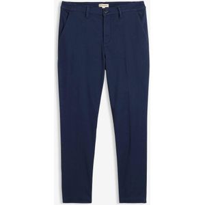 Regular fit chino met thermoflanellen voering, tapered