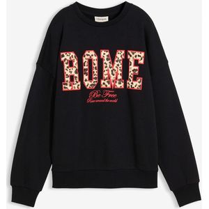 Oversized sweater van biologisch katoen