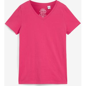 Essential T-shirt met V-hals, naadloos