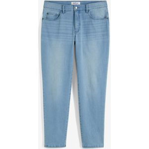 Loose fit stretch jeans, tapered