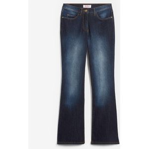 Bootcut stretch jeans, mid waist
