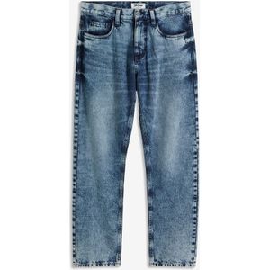 Classic fit jeans acid washed, straight