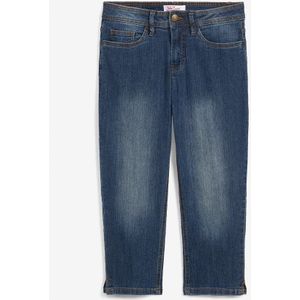 Slim fit jeans met mid waist, cropped