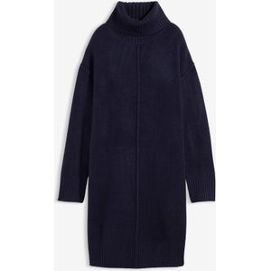 Gebreide jurk met siernaad