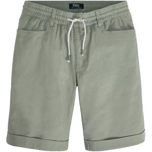 Instap bermuda van linnenmix, regular fit