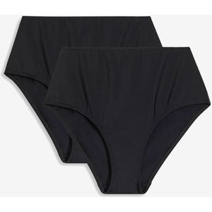 High waist bikinibroekje (set van 2)