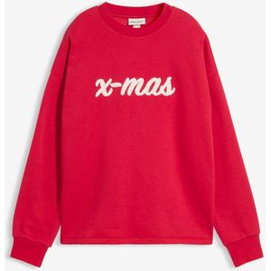 Oversized sweater in een katoenmix