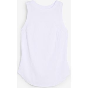 Tanktop met siernaden