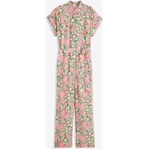Jumpsuit van soepele viscosemix