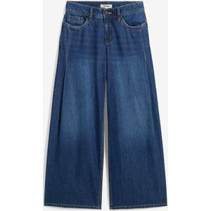 Wide leg jeans mid waist