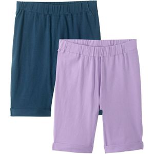 Korte meisjes legging (set van 2) met biologisch katoen