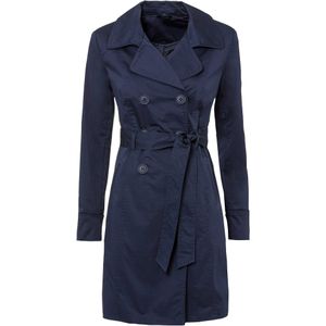 Trenchcoat van katoen
