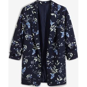 Lange blazer met print