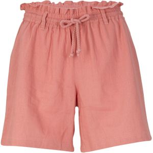 Paperbag short met linnen