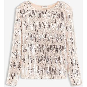 Longsleeve met pailletten