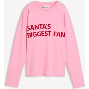 Oversized shirt van katoen