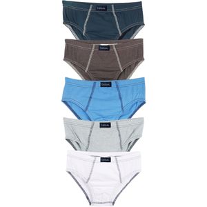 Jongens slip met zacht biologisch katoen (set van 5)