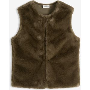 Gilet van imitatiebont