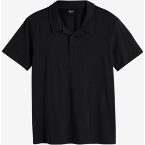 Poloshirt met resortkraag van biologisch katoen, korte mouw