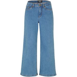 Wide leg jeans mid waist, cropped
