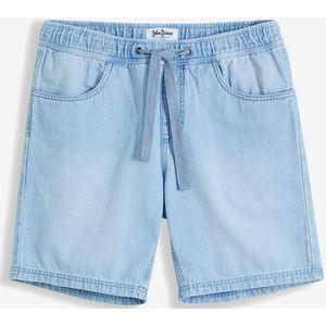 Lange instap jeans short, regular fit