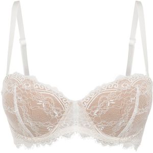 Strapless balconette bh met beugels