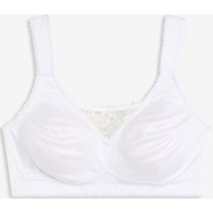 Steun bh zonder beugels met gewatteerde schouderbandjes