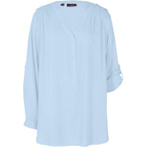 Tuniek met V-hals, lange mouw
