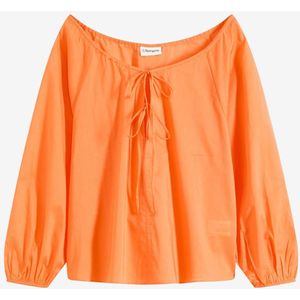 Blouse van biologisch katoen