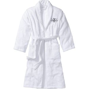 Frotté badjas van katoen