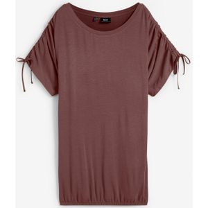 Shirt van soepele viscose