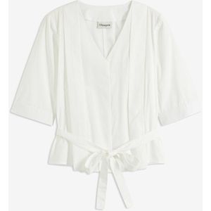 Blouse van puur katoen