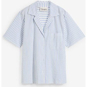 Overhemdblouse van katoen