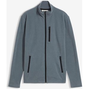 Zachte fleece vest met handige ritszakken